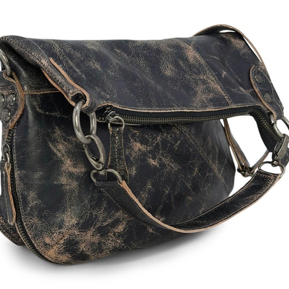 Bed Stu Crossbody in Black Lux